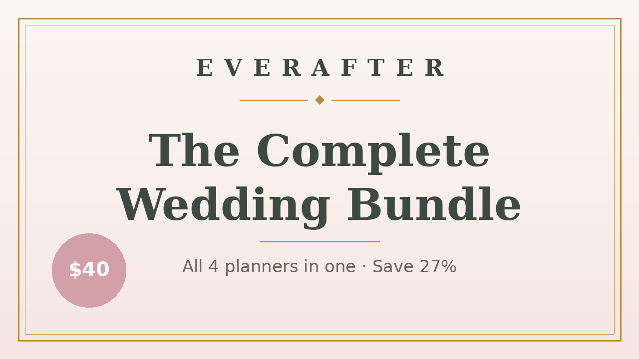 Complete Wedding Bundle preview
